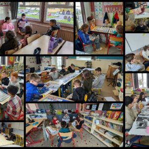 Les CM2A racontent des histoires aux élèves de CE1